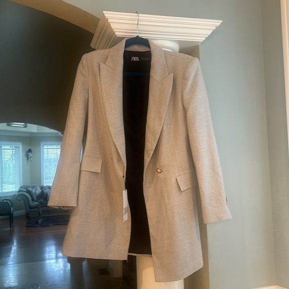 Zara Double Breasted Blazer - Picture 11 of 11